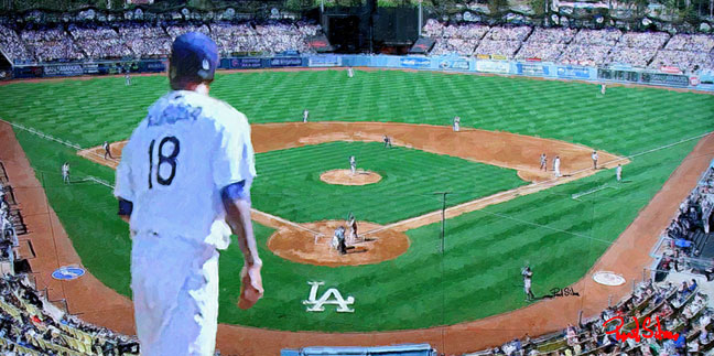 Overlooking Dodger Stadium